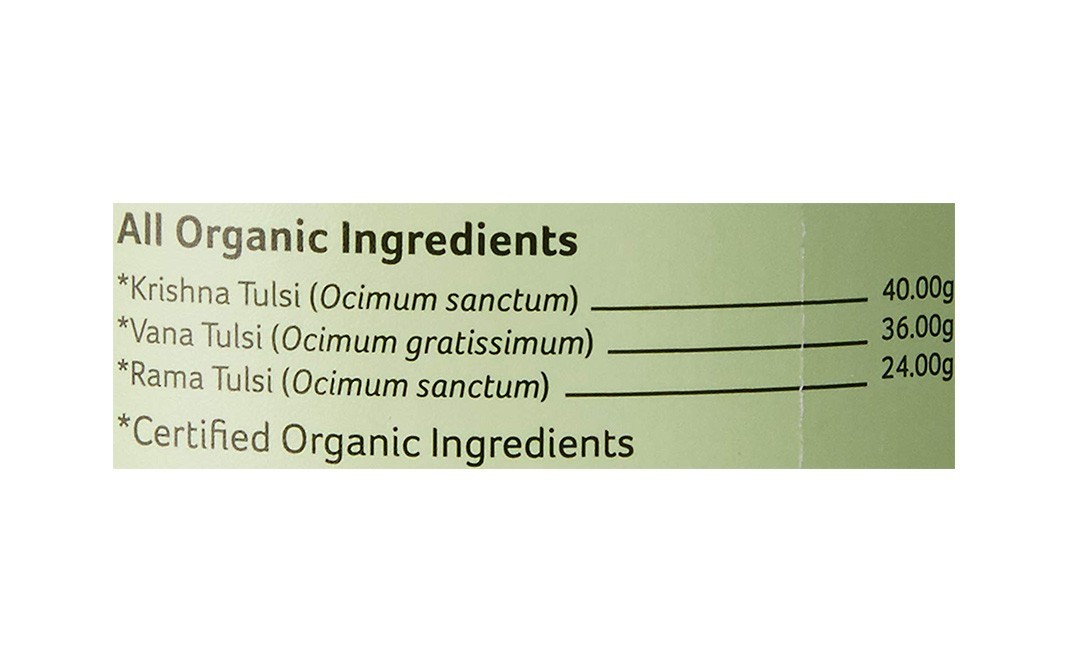 Organic Farmers Co. Tulsi Original Stress Reeving & Boost Immunity Tea   Container  100 grams